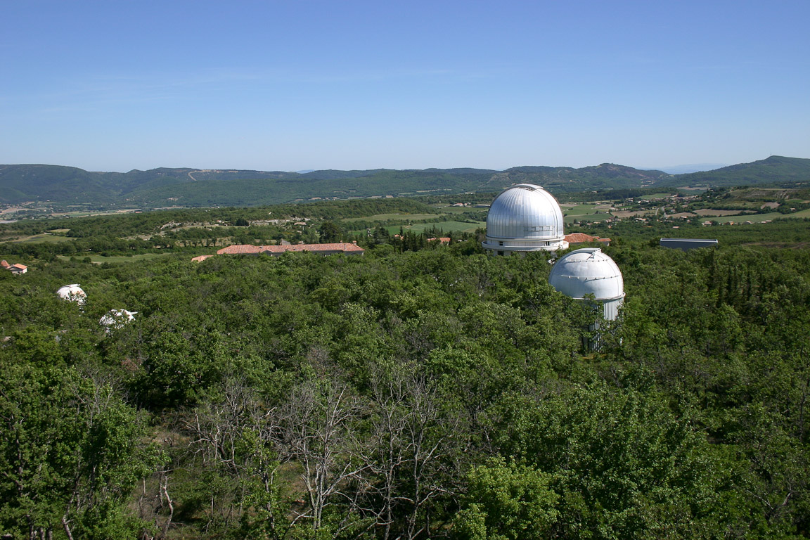À l'Observatoire de Haute-Provence dans le sud de la France, les astronomes genevois recueillies les données qui a révélé l'existence d'exoplanètes 51Pegb. (Photo: OHP)
