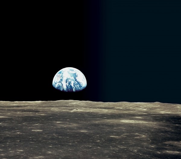 Die Erde — fotografiert vom Mond aus durch die Apollo-Astronauten. (Bild: NASA)