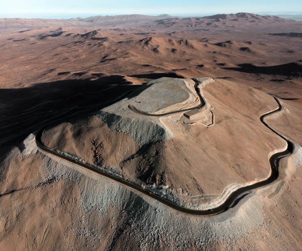 The flattened mountain top of Cerro Armazones will host ESO's 39-metre European Extremely Large Telescope (E-ELT) (Image: ESO)