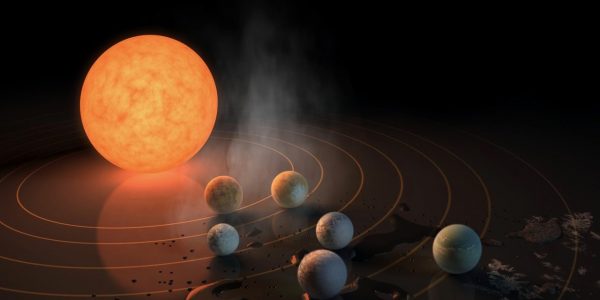 Could the planets of Trappist-1 house life ?