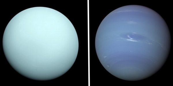Why Uranus and Neptune are different