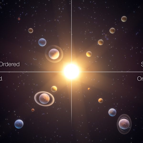 Vier Klassen von Planetensystemen